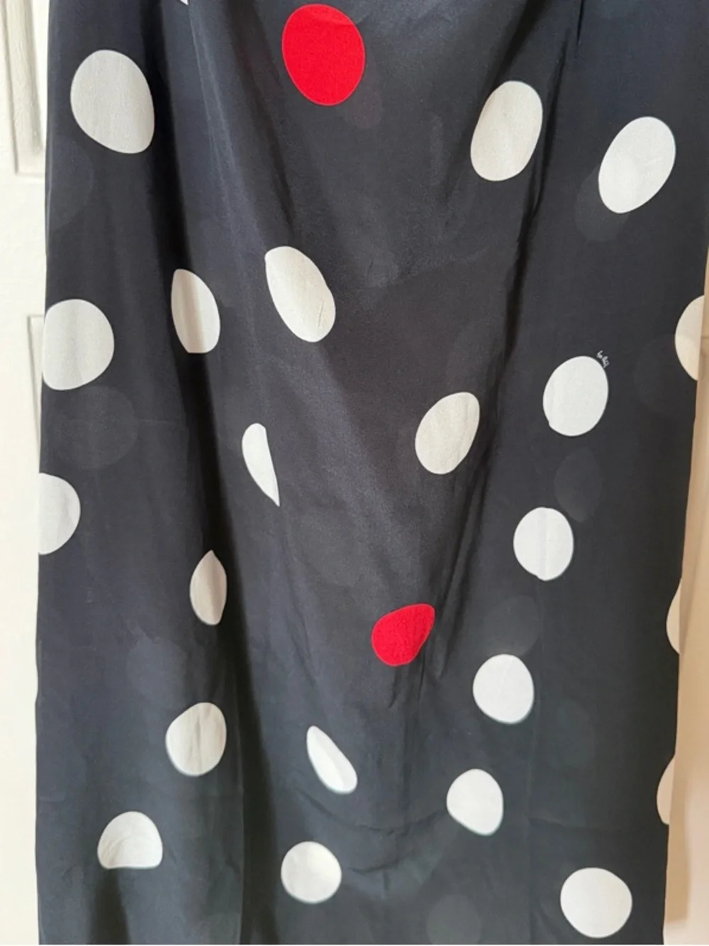 Réalisation Par Polka Dot Silk Halter Dress - Picture 5 of 8
